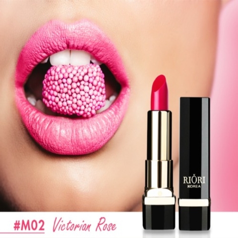 Son lì Riori Victorian Rose -Matte Lipstick 02