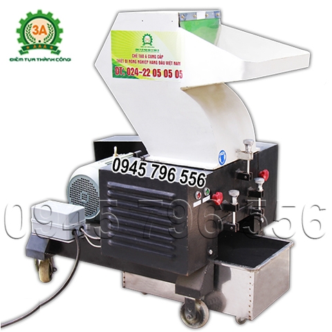 Máy xay nhựa phế liệu 3A5,5Kw