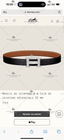 HERMES BELT 32MM - LIKE AUTH 99%