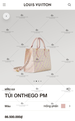 LV ONTHEGO PM TOTE BAG M46168 - LIKE AUTH 99%