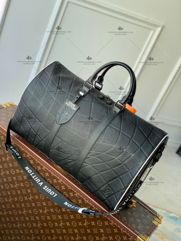 LV KEEPALL BANDOULIERE 50 OTHER LEATHERS M21382 - LIKE AUTH 99%