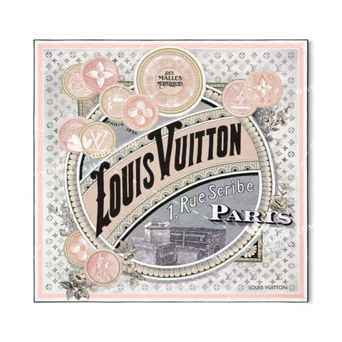 LV Malles Merveilleuses Square 90 M92978 - LV SCARF OEM