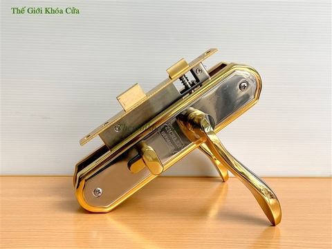 Khóa Inox Mạ Vàng Cao Cấp Zickler Gold 66