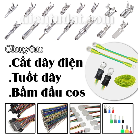 cắt dây điện tuốt dây điện bấm đầu cos