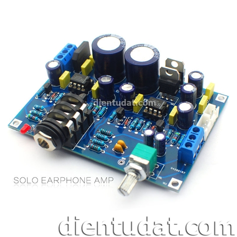 KIT DIY Mạch SOLO EARPHONE DT990 HD650 - Tự Ráp