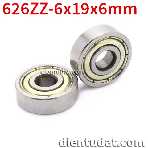 Bạc Đạn Vòng Bi 626ZZ - 6x19x6mm