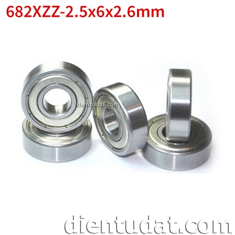 Bạc Đạn Vòng Bi 682XZZ - 2.5x6x2.6mm