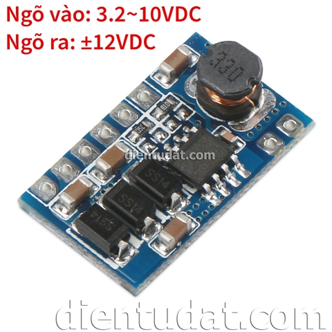 Mạch Tạo Nguồn Đôi ±12V Từ Nguồn 3~10VDC - 3W