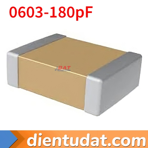 Tụ 180pF - Size 0603