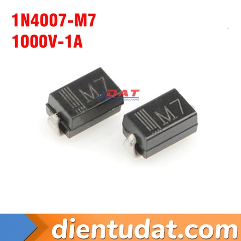 M7 1N4007 SMA Diode 1A 1000V
