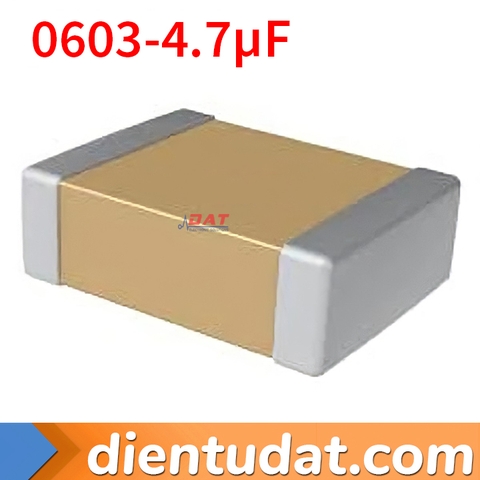 Tụ 4.7uF 475 - Size 0603