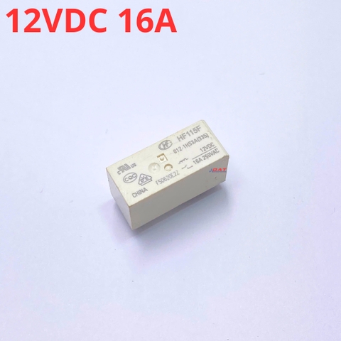 HF115F 012-1H3BF Relay 12VDC 16A 6 Chân