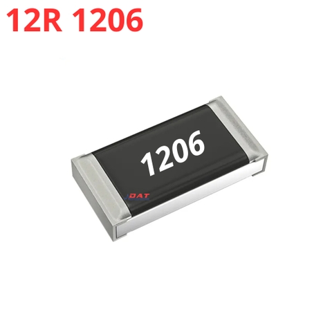 Điện Trở Dán 12R 12 Ohm 1206 SMD - Mã 12R0