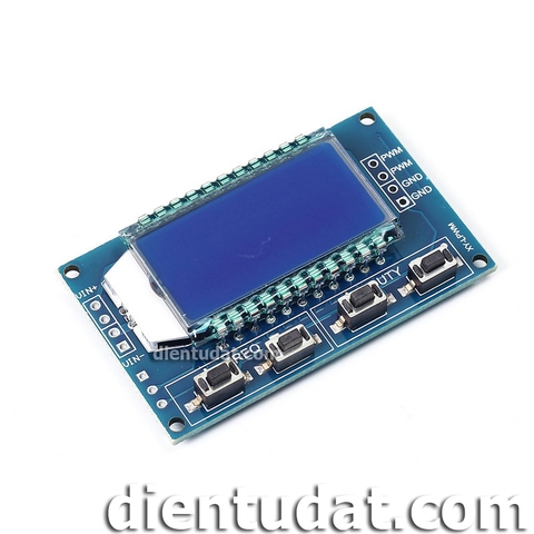 Mạch Điều Chỉnh Tần Số Xung Vuông XY-LPWM Hiển Thị LCD