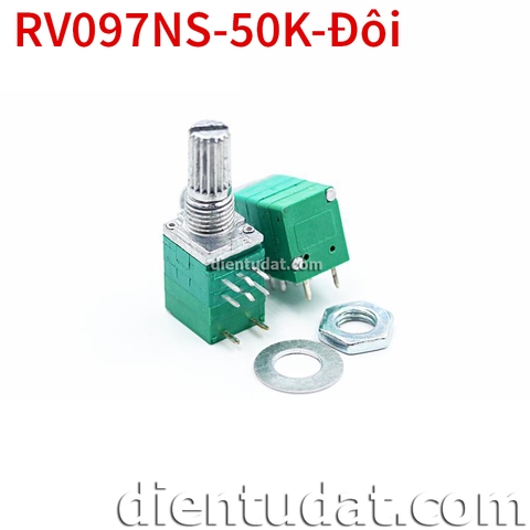Biến Trở Đôi Công Tắc 50K - RV097GS