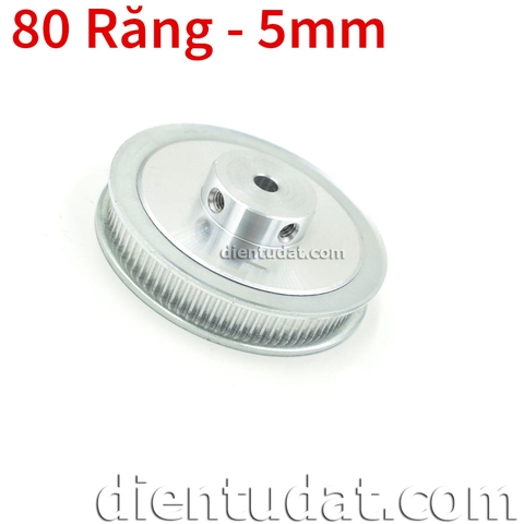 Bánh Răng Motor Pulley GT2 - 80 răng 5mm
