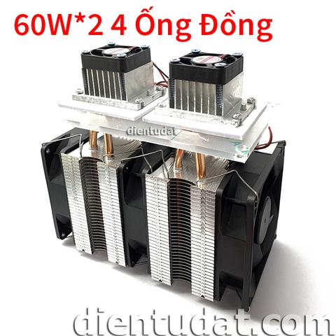 Bộ Sò Nóng Lạnh 2 Sò - Tản Nhiệt 4 Ống Đồng HC-148