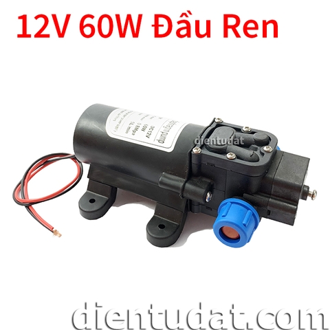 Bơm Tăng Áp 12V 60W Đầu Ren