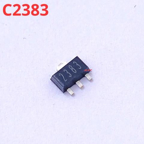 C2383 SOT-89 NPN Transistor 1A 160V Mã 2383