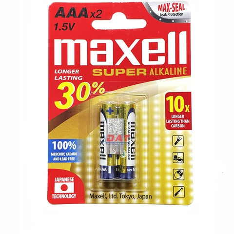 Cặp Pin 3A Maxell AAA