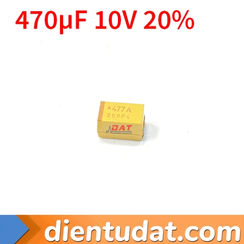 CAP TANT 470UF 10V 20% 2917