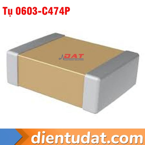 Tụ C474P 470nF - Size 0603