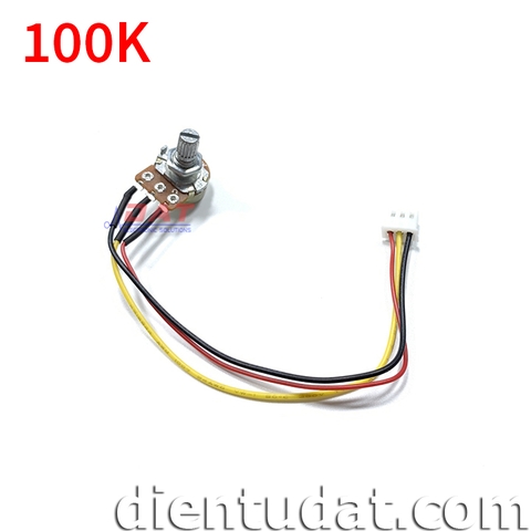 Chiết Áp Đơn Nối Dây Jack Header 2.54mm - 100K 250K 500K