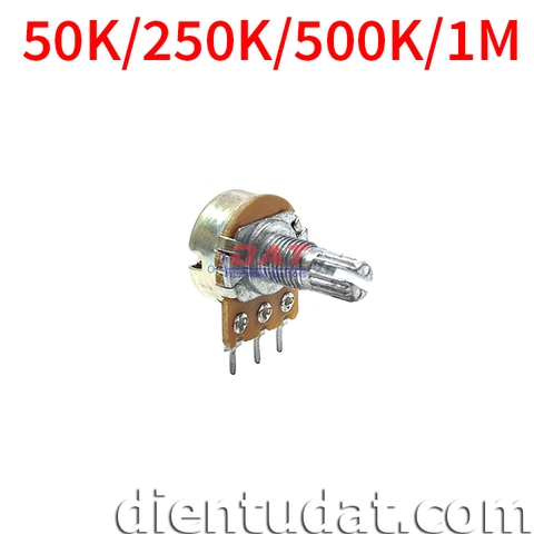 Chiết Áp Đơn Chân Thẳng WH148 - 50K 250K 500K 1M