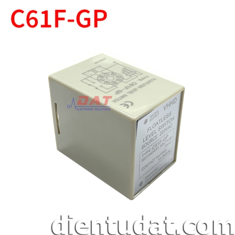 Công Tắc Điều Khiển Mực Chất Lỏng 220V C61F-GP