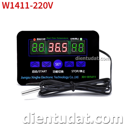 Mạch Cảm Biến Nhiệt Độ XH-W1411 - 220V