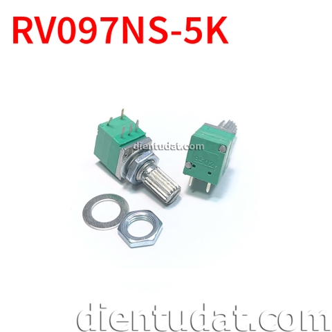 Biến Trở Đơn Công Tắc 5K - RV097NS