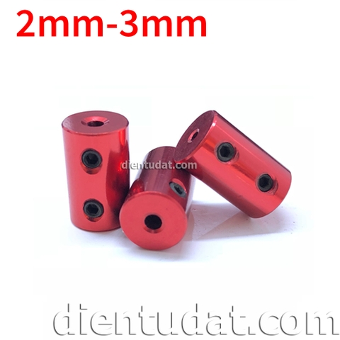 Khớp Nối Trục Màu Đỏ 2mm-3mm