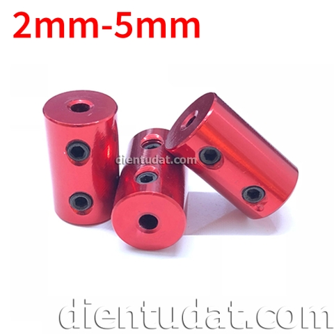 Khớp Nối Trục Màu Đỏ 2mm-5mm