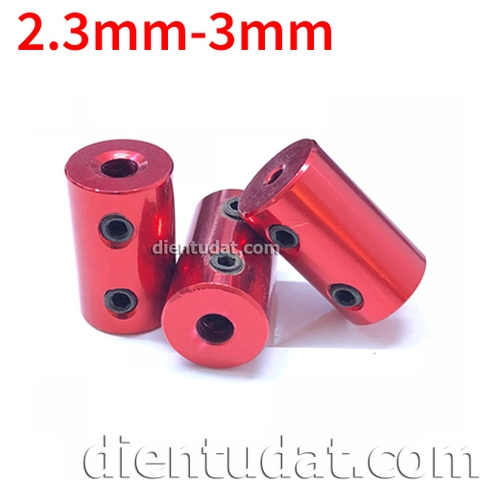 Khớp Nối Trục Màu Đỏ 2.3mm-3mm