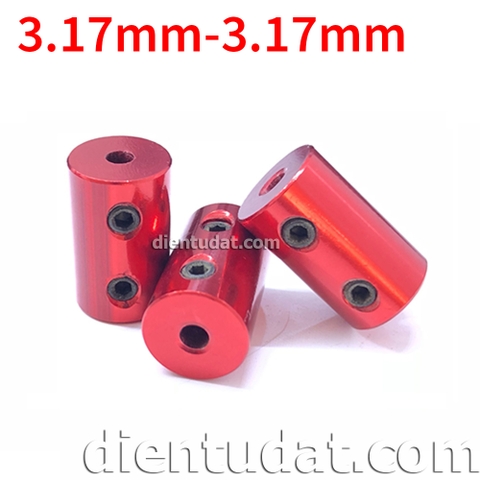Khớp Nối Trục Màu Đỏ 3.17mm-3.17mm