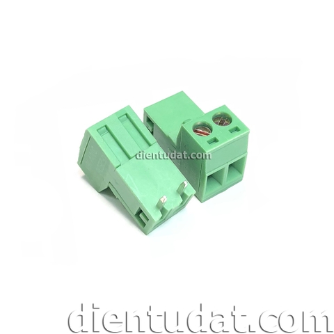 Cầu Nối Dây Domino 2 Pin 5.08mm-2P Chân Cong