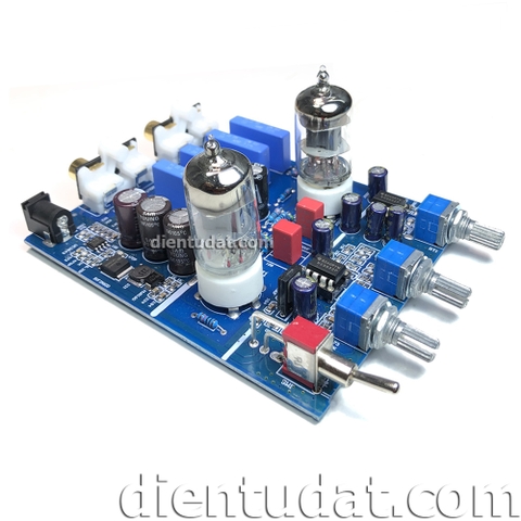 Mạch Pre-Amp Chỉnh Âm Sắc 6J1 12VDC