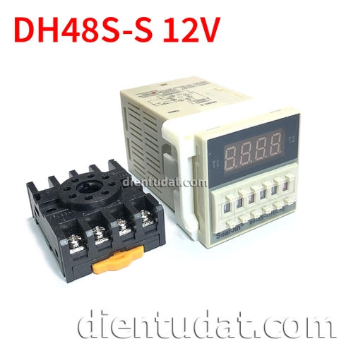 Bộ Timer Trễ Theo Chu Kỳ DH48S-S 12V 220V