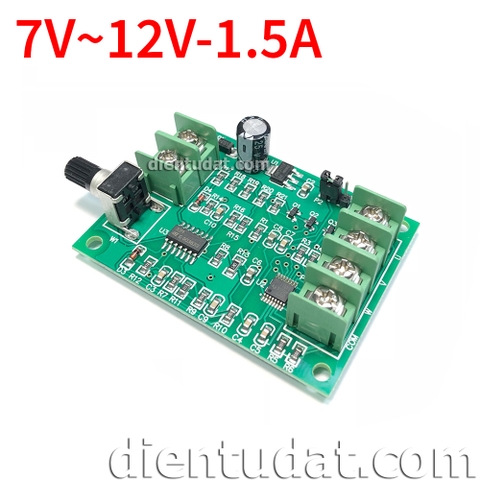 Mạch PWM Brushless Điều Khiển Động Cơ Không Chổi Than 7V~12V - 1.5A