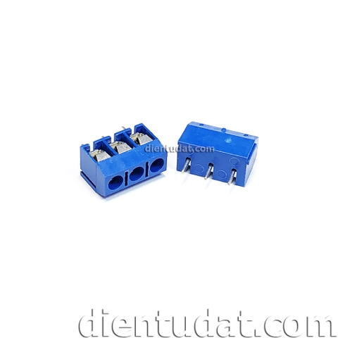 Cầu Nối Dây Domino 3 Pin 5.08mm KF301- 3P Chân Thẳng