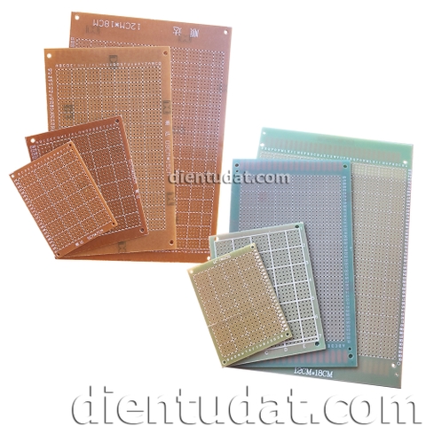 Test Board Hàn 1 Mặt - Xanh 5*7cm 7*9cm 9*15cm 12*18cm - Vàng 5*7cm 7*9cm 9*15cm 12*18cm