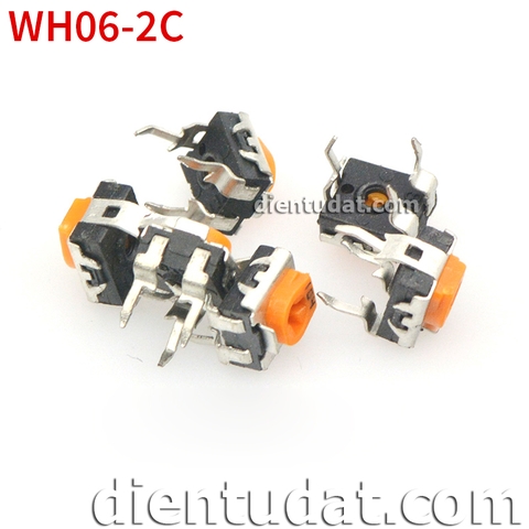 Biến Trở Tròn WH06-2C 101-(100R) 201-(200R) 501-(500R) 102-(1K) 202-(2K) 502-(5K) 103-(10K) 203-(20K) 503-(50K) 104 -(100K) 204-(200K) 504-(500K) 105-(1M)