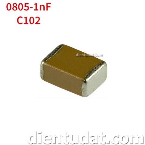 Tụ 102 1nF - Size 0805