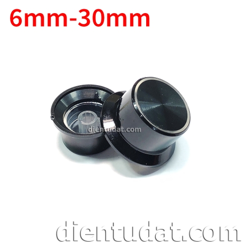 Núm Chiết Áp Viền Đèn Trục Hoa 6mm - 30mm