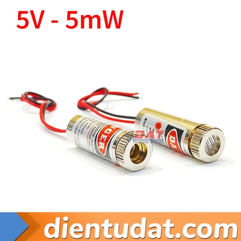 Đầu Laser 5V 5mW - SYD1230 - Chấm Đỏ Đường Thẳng