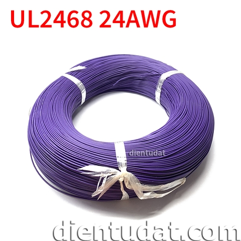 Cuộn Dây Điện UL2468 24AWG - 11 Lõi - Tím