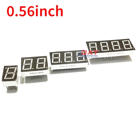 Đèn LED 7 Đoạn Màu Đỏ 0.56inch Dương Chung 5161BS - 5621BS - 5631BS - 5641BS