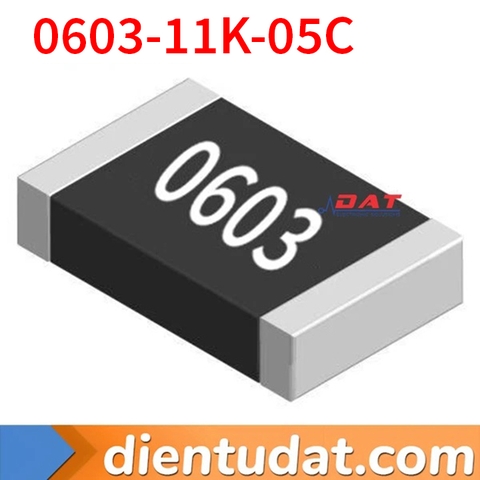 Điện Trở Dán 11K 0603 SMD 1% - Mã 05C