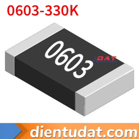 Điện Trở Dán 330K 0603 SMD 5% - Mã 334