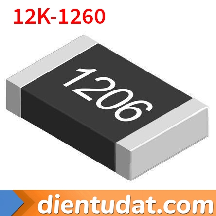 Điện Trở Dán 12K 1206 SMD 5% - Mã 123